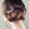 Floral Bun Updo Hairstyles (Photo 7 of 25)