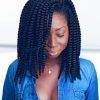 Black Shoulder Length Braids With Accents (Photo 17 of 25)