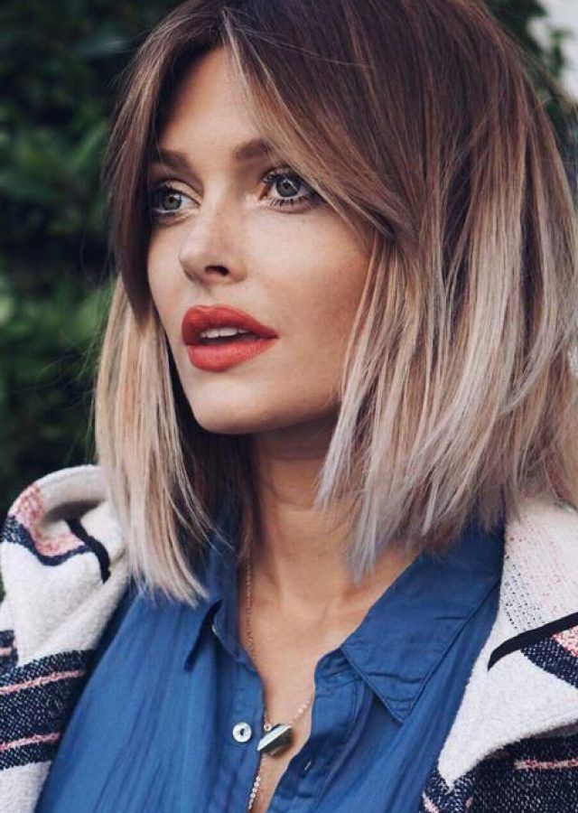  Best 25+ of Medium Bob with Long Parted Bangs