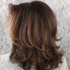 Lob Haircuts With Swoopy Face Framing Layers (Photo 16 of 25)