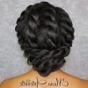 Curly Bob Bridal Hairdos With Side Twists (Photo 22 of 25)