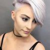 White Bob Undercut Hairstyles With Root Fade (Photo 4 of 25)