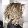 Curly Caramel Blonde Bob Hairstyles (Photo 16 of 25)