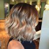 Beach Wave Bob Hairstyles With Highlights (Photo 14 of 25)
