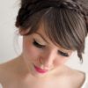 Halo Braided Hairstyles With Bangs (Photo 22 of 25)