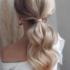 Low Pony Hairstyles With Bangs (Photo 24 of 25)