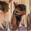 Long Blond Ponytail Hairstyles With Bump And Sparkling Clip (Photo 25 of 25)