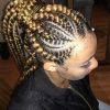 Colorful Cornrows Under Braid Hairstyles (Photo 20 of 25)