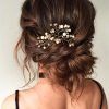 Messy Updos Wedding Hairstyles (Photo 6 of 15)