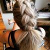 Crimped Crown Braids (Photo 12 of 15)