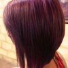 Medium Angled Purple Bob Hairstyles (Photo 14 of 25)