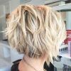 Icy Blonde Shaggy Bob Hairstyles (Photo 6 of 25)