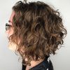Scrunched Curly Brunette Bob Hairstyles (Photo 3 of 25)