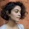 Jaw-Length Curly Messy Bob Hairstyles (Photo 14 of 25)