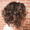 Angled Brunette Bob Hairstyles With Messy Curls (Photo 3 of 25)
