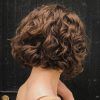 Scrunched Curly Brunette Bob Hairstyles (Photo 10 of 25)