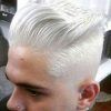 Long Platinum Mohawk Hairstyles With Faded Sides (Photo 2 of 25)