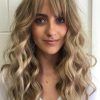 Long Hairstyles With Straight Fringes And Wavy Ends (Photo 7 of 25)