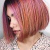 Purple-Tinted Off-Centered Bob Hairstyles (Photo 7 of 25)