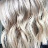 Icy Blonde Beach Waves Haircuts (Photo 12 of 25)