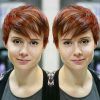 Wavy Asymmetrical Pixie Haircuts With Pastel Red (Photo 22 of 26)