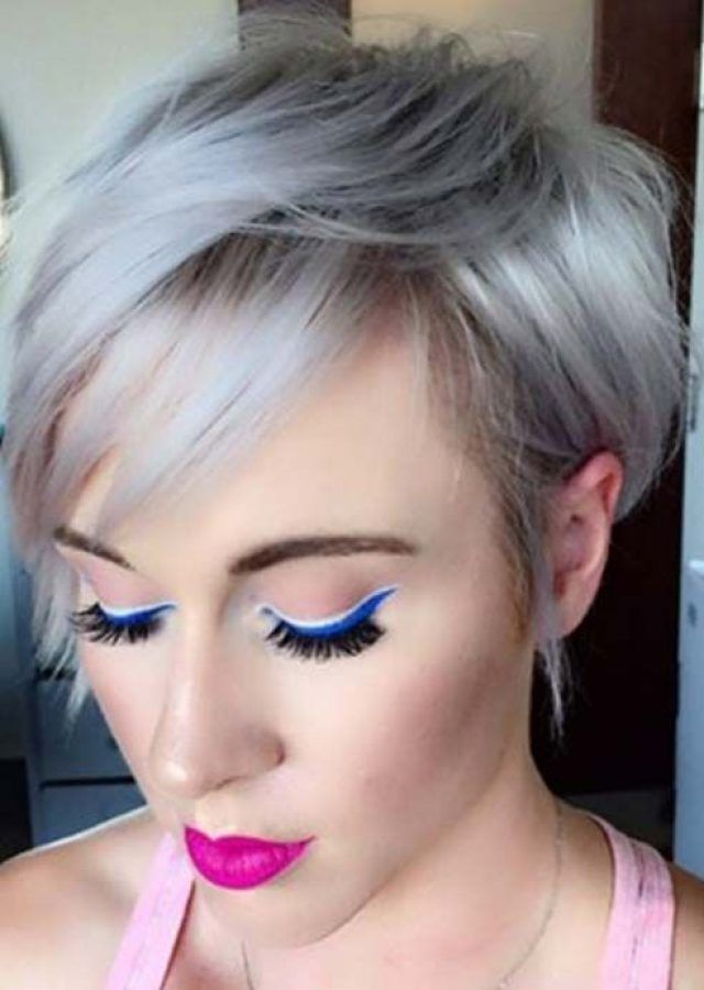 2024 Best of Silver Pixie Hairstyles for Fine Hair
