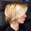 Shaggy Blonde Bob Hairstyles With Bangs (Photo 5 of 25)