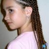 Cornrows Hairstyles With White Color (Photo 7 of 15)