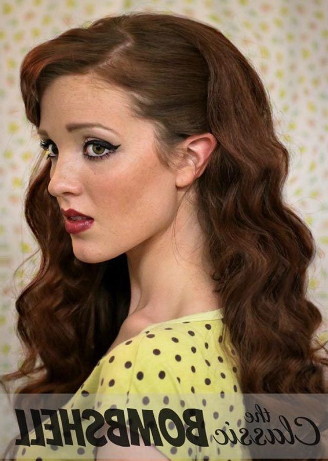 The 25 Best Collection of Easy Vintage Hairstyles for Long Hair