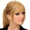Glamorous Pony Hairstyles With Side Bangs (Photo 9 of 25)