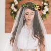 Classic Bridal Hairstyles With Veil And Tiara (Photo 23 of 25)