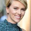 Scarlett Johansson Short Hairstyles (Photo 8 of 25)