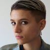 Side-Parted Pixie Hairstyles With An Undercut (Photo 16 of 25)