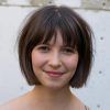 One Length Bob Hairstyles With Long Bangs (Photo 17 of 25)