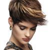 Trendy Pixie Haircuts With Vibrant Highlights (Photo 23 of 25)