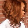 Burnt Orange Bob Hairstyles With Highlights (Photo 17 of 25)