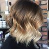 Curly Dark Brown Bob Hairstyles With Partial Balayage (Photo 14 of 25)