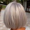 Short Silver Blonde Bob Hairstyles (Photo 21 of 25)