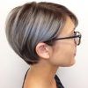 Long Pixie Hairstyles With Dramatic Blonde Balayage (Photo 7 of 25)