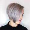 Silver Side-Parted Pixie Bob Haircuts (Photo 2 of 25)