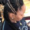 Thick And Thin Asymmetrical Feed-In Braids (Photo 14 of 15)