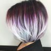 Medium Angled Purple Bob Hairstyles (Photo 3 of 25)