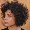 Jaw-Length Inverted Curly Brunette Bob Hairstyles (Photo 21 of 25)