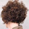 Nape-Length Brown Bob Hairstyles With Messy Curls (Photo 3 of 25)