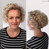 Nape-Length Blonde Curly Bob Hairstyles (Photo 1 of 25)