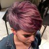 Black Choppy Pixie Hairstyles With Red Bangs (Photo 3 of 25)
