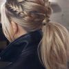 Braided Ponytails Updo Hairstyles (Photo 13 of 25)