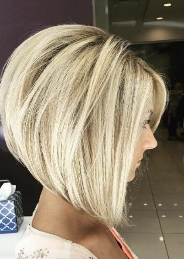 25 Ideas of Voluminous Stacked Cut Blonde Hairstyles