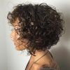 Black Wet Curly Bob Hairstyles With Subtle Highlights (Photo 2 of 25)