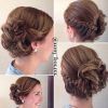 Braided Updo Hairstyle With Curls For Short Hair (Photo 4 of 15)